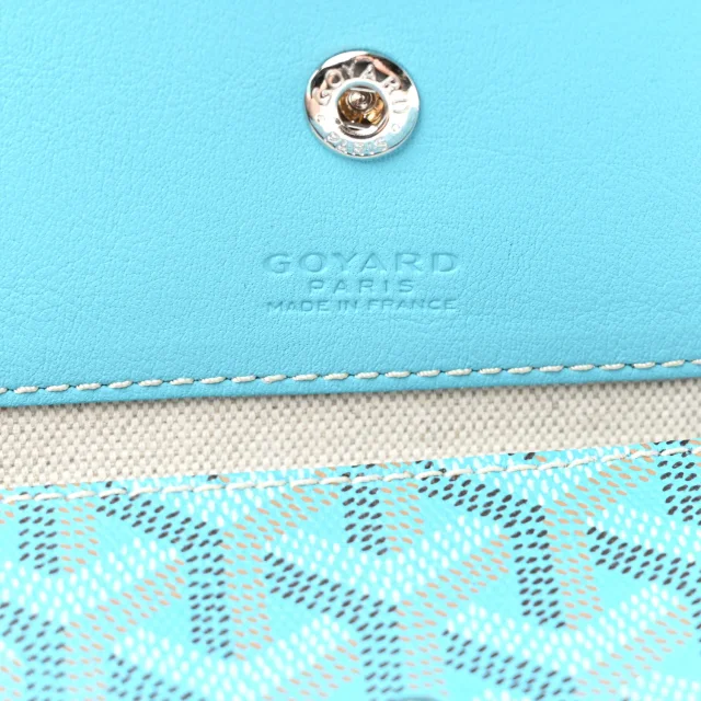 Goyard Goyardine Saint Louis GM Balise Beach Towel Set Turquoise in Blue Coated canvas from FASHIONPHILE, photo 8 of 12