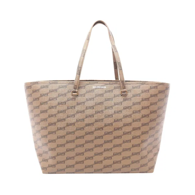 Balenciaga BB Monogram Coated Canvas Tote Bag in Coated canvas from LuxUness