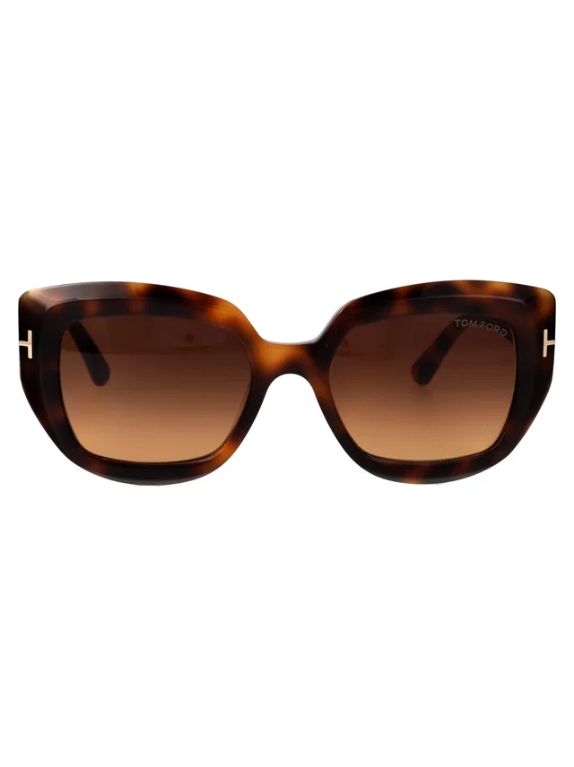 Tom Ford Ft1192 Havana Acetate Sunglasses — Brown in Brown from HEWI
