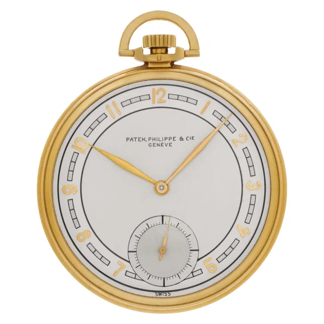 Patek Philippe pocket watch 45mm in Yellow Gold from Gray And Sons