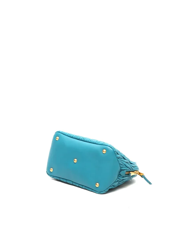 Miu Miu Matelassé Top Handle Bag in Satin from A Retro Tale, photo 5 of 8