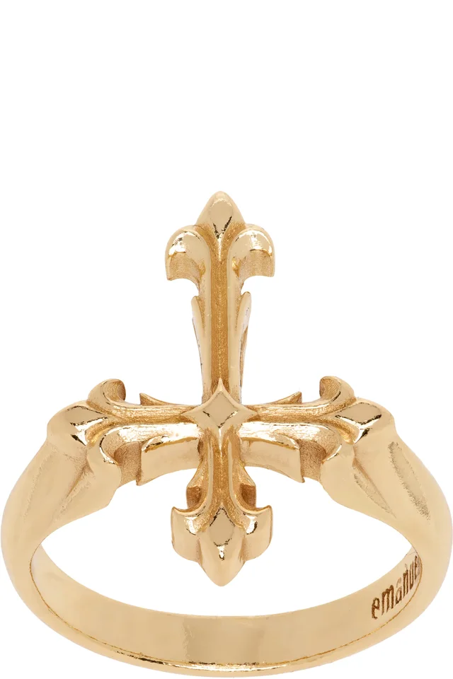 Emanuele Bicocchi Fleury Cross Ring, image 1 of 1 from SSENSE