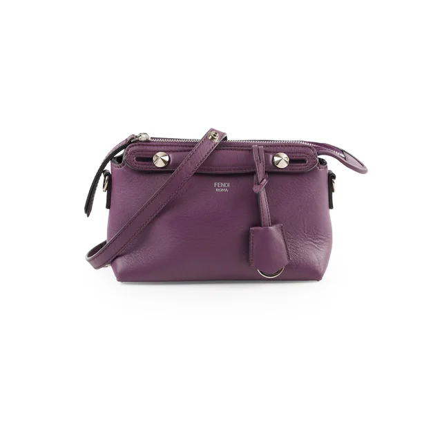 Fendi By The Way Mini Bag Purple in Purple Calfskin from The Purse Affair