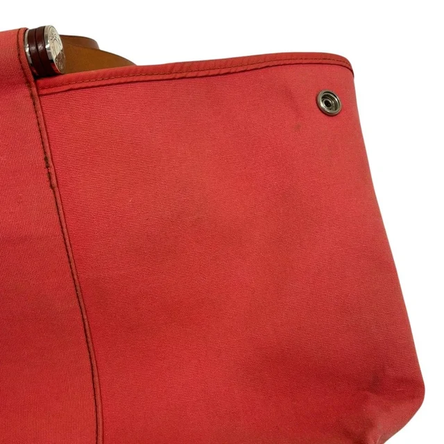Hermès Cabag Elan 2way bag in Pink Canvas from LuxUness, photo 9 of 16