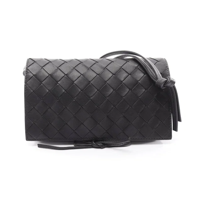 Bottega Veneta Intrecciato Leather Shoulder Bag in Woven leather from LuxUness