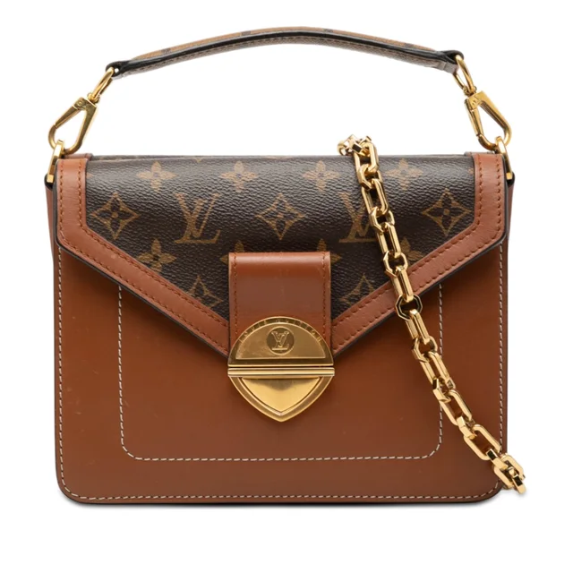 Brown Louis Vuitton Monogram Retro Biface Satchel in Brown Coated canvas from Designer Revival, photo 1 of 1
