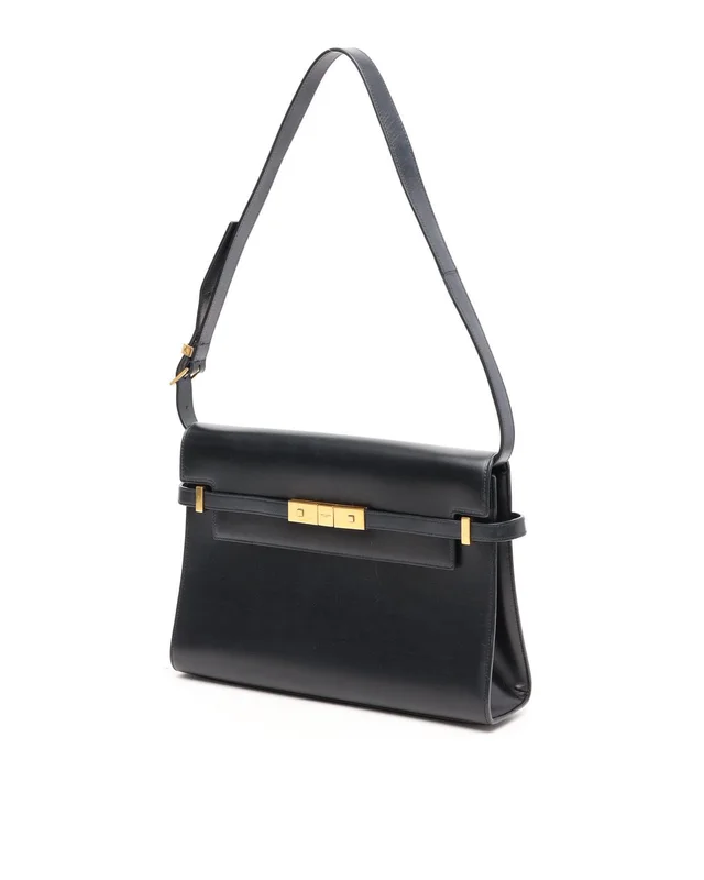 Saint Laurent Manhattan Baguette Shoulder Bag in Leather from A Retro Tale, photo 2 of 9