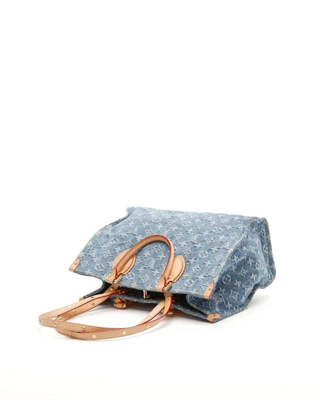Louis Vuitton Monogram Denim OnTheGo MM Bag in Denim from A Retro Tale, photo 5 of 9