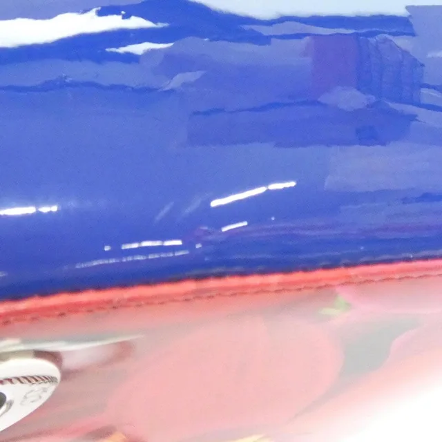 Christian Dior Lady Dior Mini Bag in RED+BLUE(レッド+ブルー) / SILVER(シルバー)金具 from KOMEHYO, photo 6 of 10