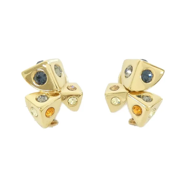 Louis Vuitton Ear Clip M68178 Earrings in BLEU / GOLD metal fittings 横x縦: 1.9cmx2.4cm from KOMEHYO
