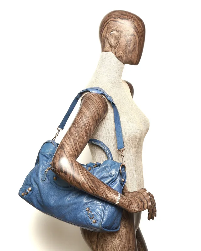 Balenciaga Motocross Classic City Bag in Leather from A Retro Tale, photo 10 of 10