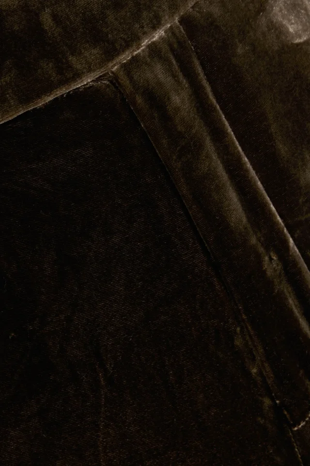 Frame Cropped Velvet Flared Pants in Chocolate, photo 4 of 8 from THE OUTNET