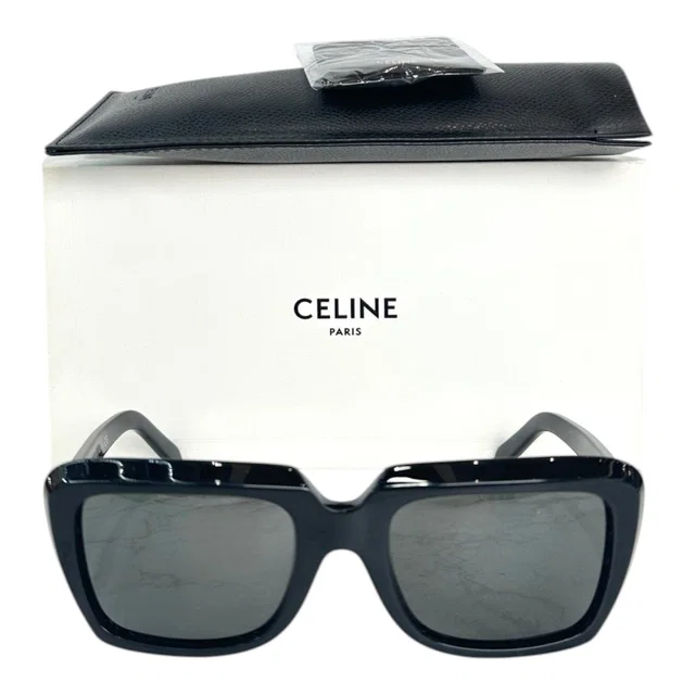 Celine Black Square Sunglasses in Black from Luxury Promise