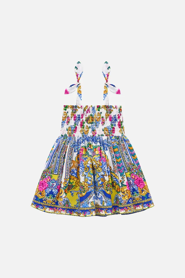 Camilla eBoutique BABIES WIDE STRAP TIE SHOULDER SHIRRED DRESS ESPAÑA NIRVANA from CAMILLA, photo 1 of 1