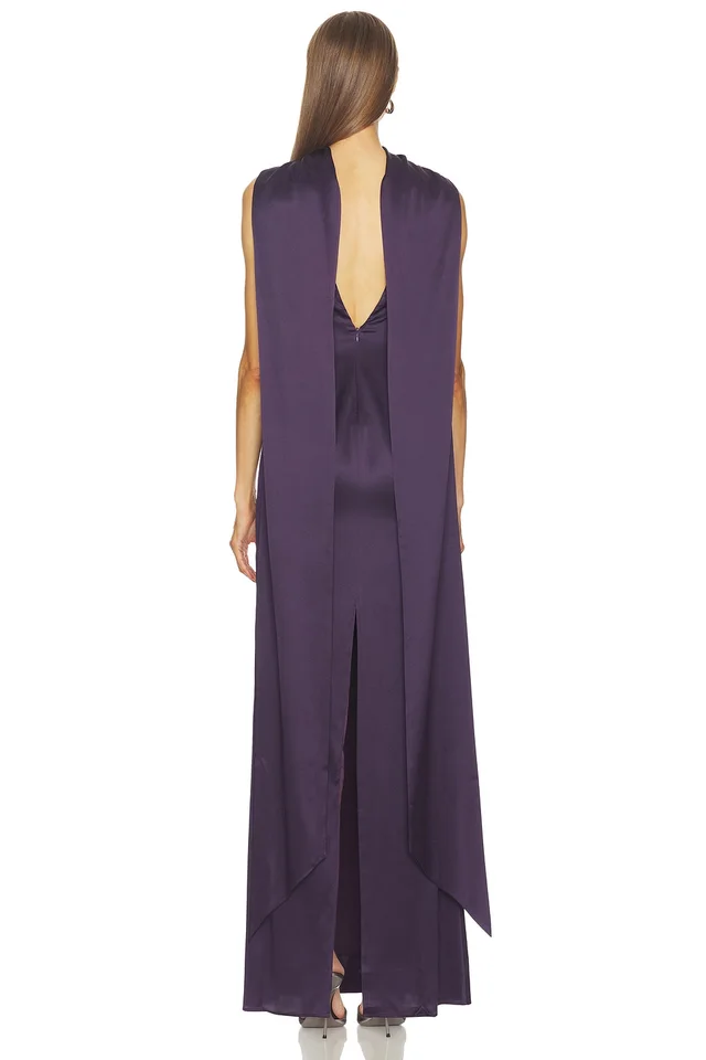 SRG Harley Dress in Dark Plum, photo 3 of 4 from REVOLVE (Canada)