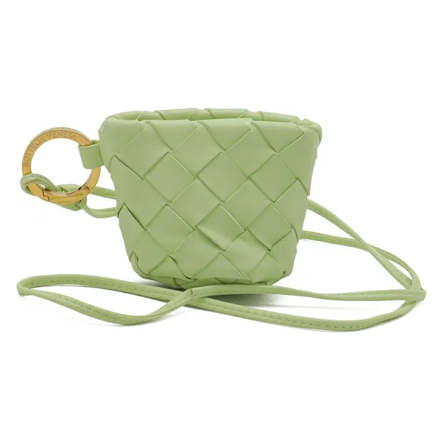 Bottega Veneta Intrecciato Leather Coin Case in Woven leather from LuxUness