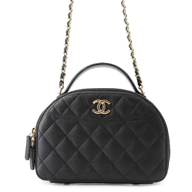 Chanel Matelasse ChainClutch Back BlackAP4438 Caviar Leather in Caviar leather from GALLERY RARE