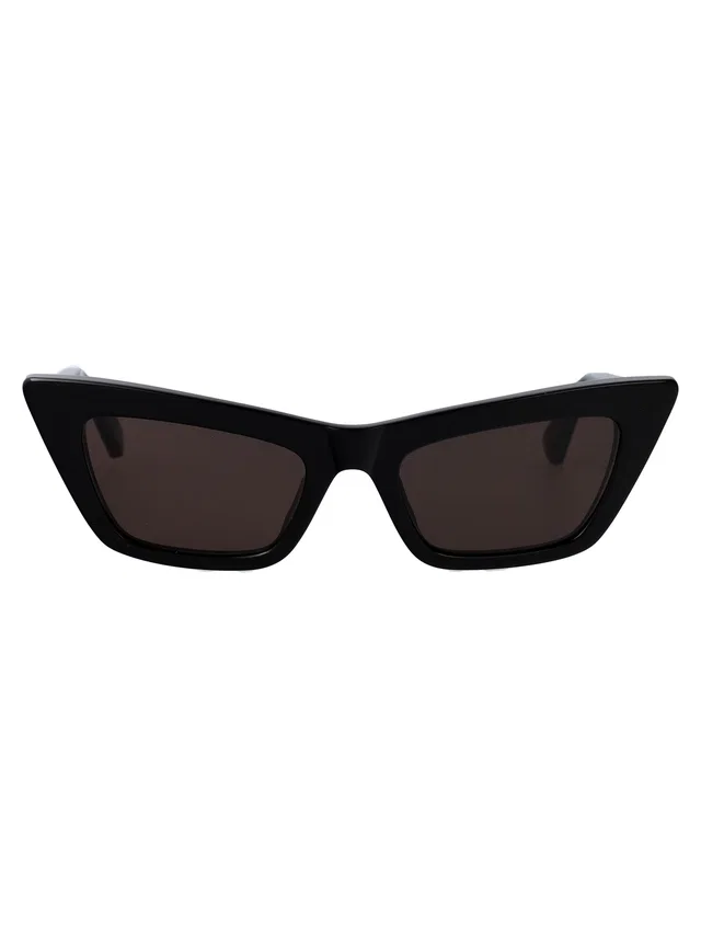 Bottega Veneta Bv1446s Cat-Eye Acetate Sunglasses — Gray in Grey from HEWI