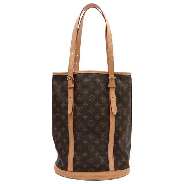 Louis Vuitton 2023 Canvas Monogram Bucket GM Brown in Brown Canvas from VINTAGE QOO TOKYO