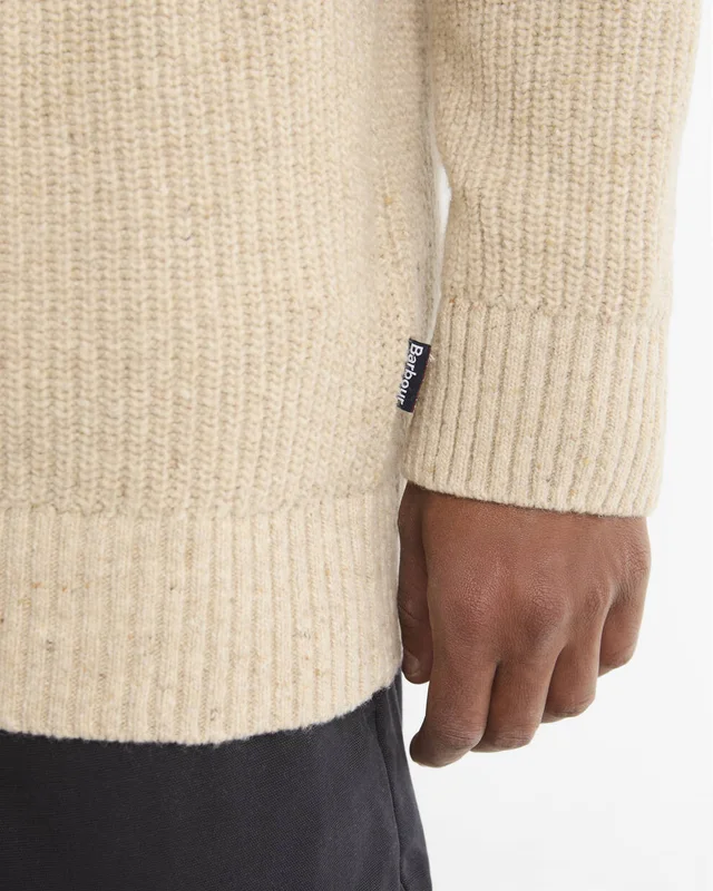 Barbour Shawl collar chunky knit sweater, photo 4 of 5 from SENSER