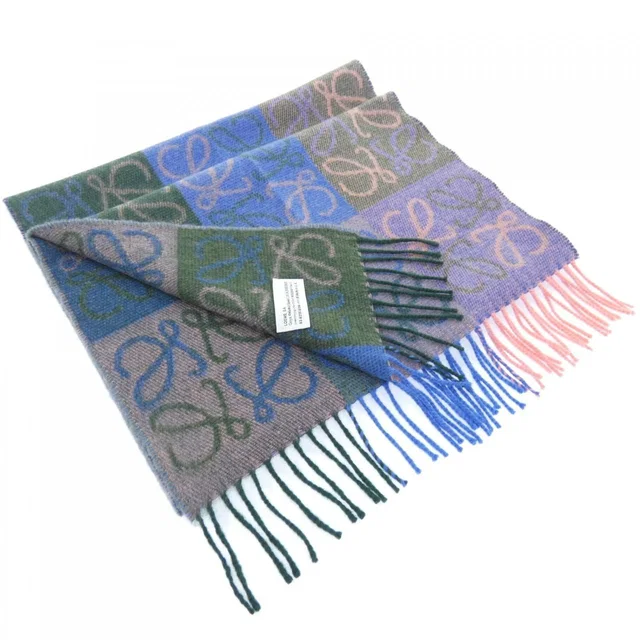 Loewe Scarf Green in Green from The Reluxe