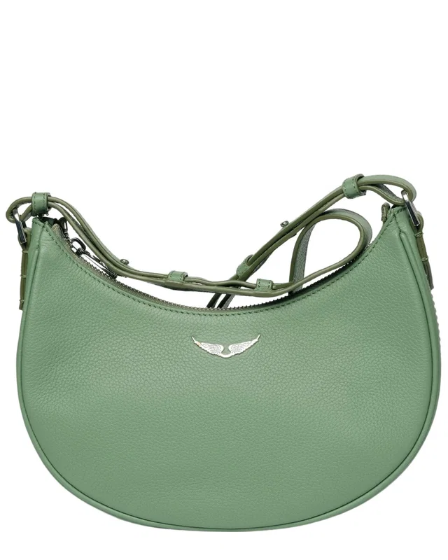 Zadig & Voltaire Moonvibe Grained Leather Crossbody, image 1 of 1 from Rue La La