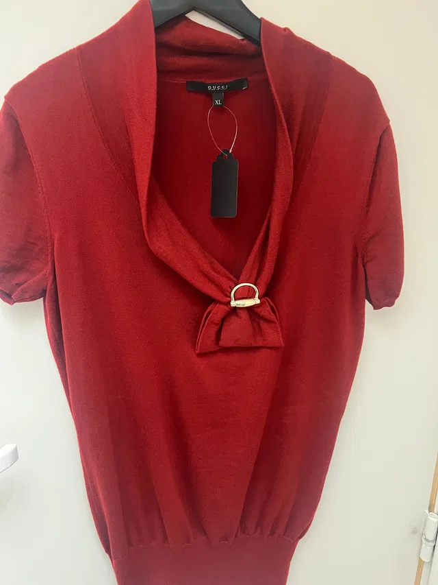 Gucci Wool Horsebit top in Wool from Luxury Promise