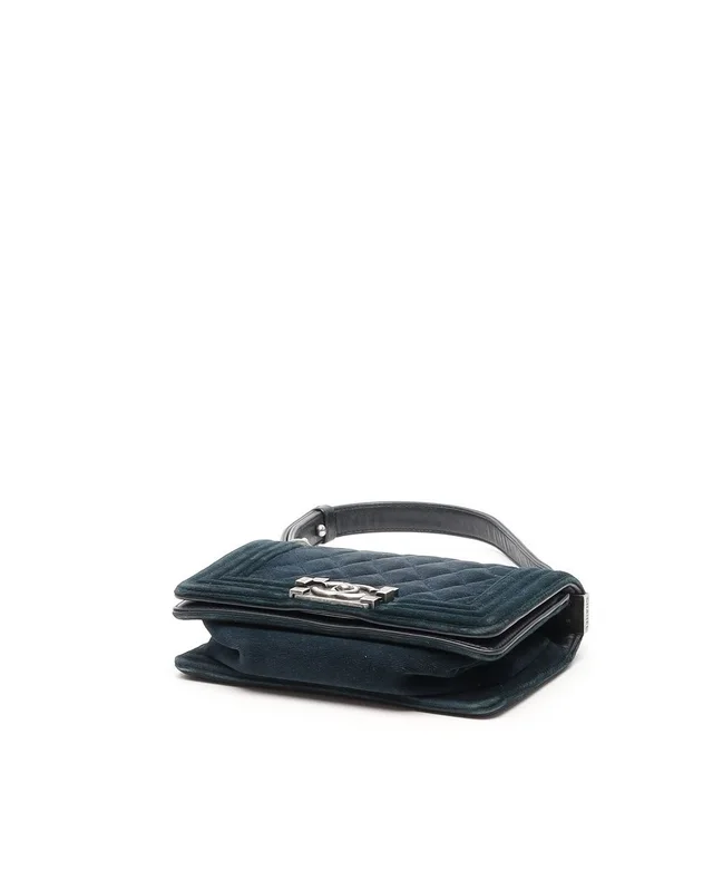 Chanel Small Velvet Boy Bag in Velvet from A Retro Tale, photo 4 of 10