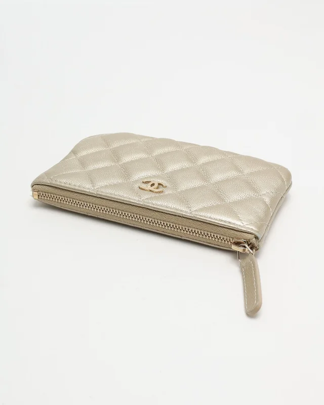 Chanel Coco Mark Caviar Pouch in Caviar leather from A Retro Tale, photo 3 of 7