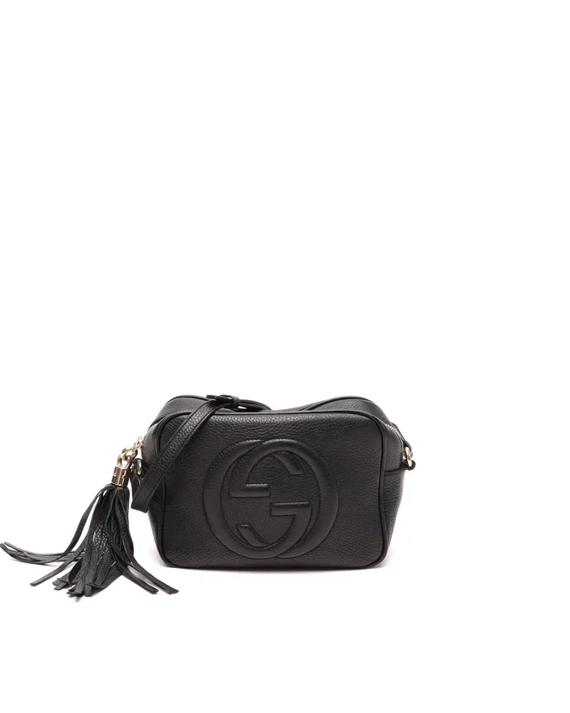 Gucci Soho Disco Camera Bag in Caviar leather from A Retro Tale