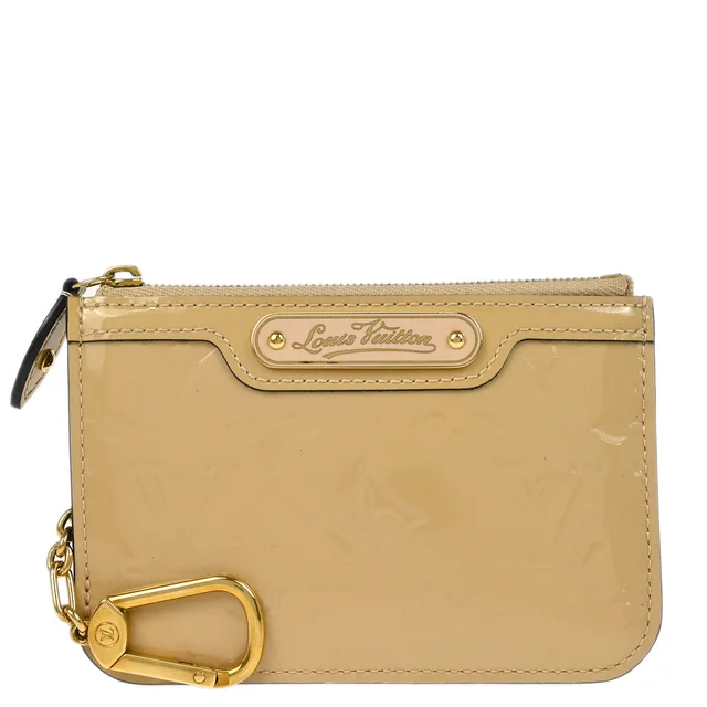Louis Vuitton 2014 Vernis Pochette Cles NM Coin Purse Wallet M90215 in Patent leather from AMORE Vintage Tokyo