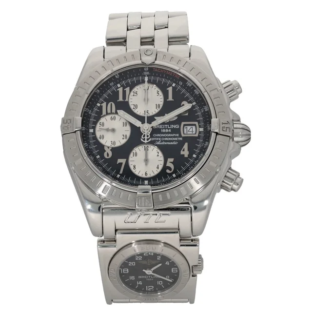 Breitling Chronomat Evolution A13356 44mm Stainless Steel Watch from H&T