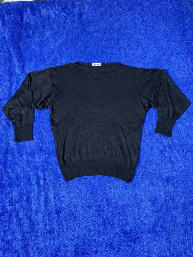 Lanvin Vintage Cardigan Knitwear in black from Grailed