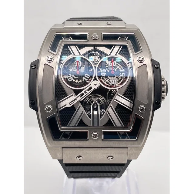 Hublot Masterpiece MP 01 Chronograph Automatic Black Dial Mens Watch 901.NX.0129.RX in black|gray from Jomashop.com