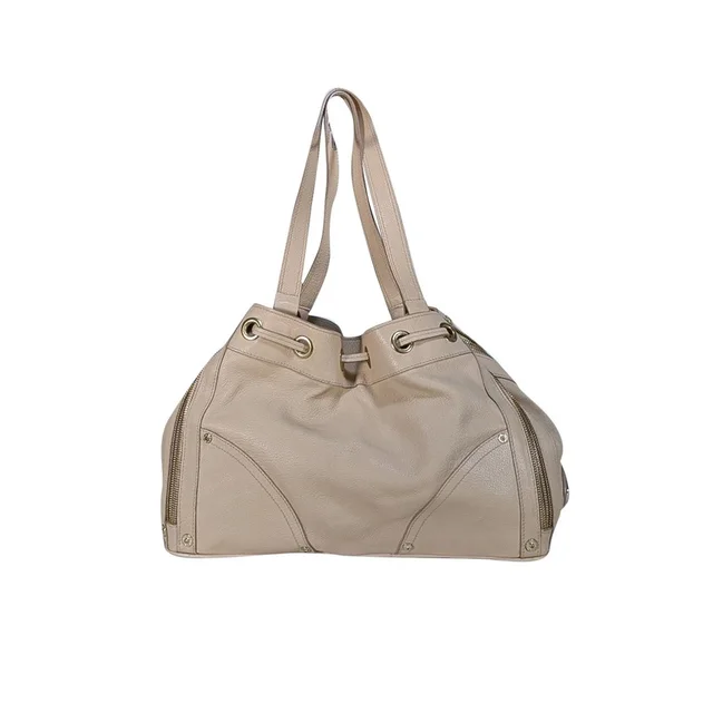 Mulberry Beige Leather Large Shoulder Bag in gold Leather from Poshmark