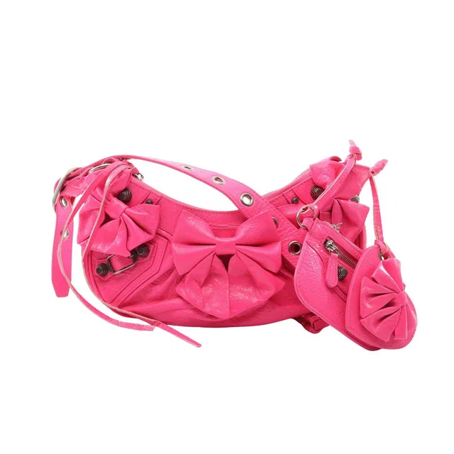 Balenciaga LE CAGOLE XS Leather Shoulder Bag in Leather from LuxUness