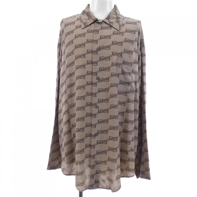 Balenciaga HOMEWEAR Silk Shirt in Silk from LuxUness