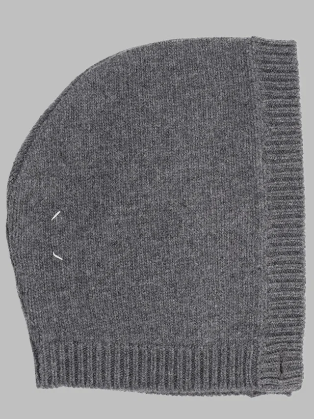 Maison Margiela S50tb0018_m13226859m Virgin Wool Hat — Gray Winter in Grey Wool from HEWI