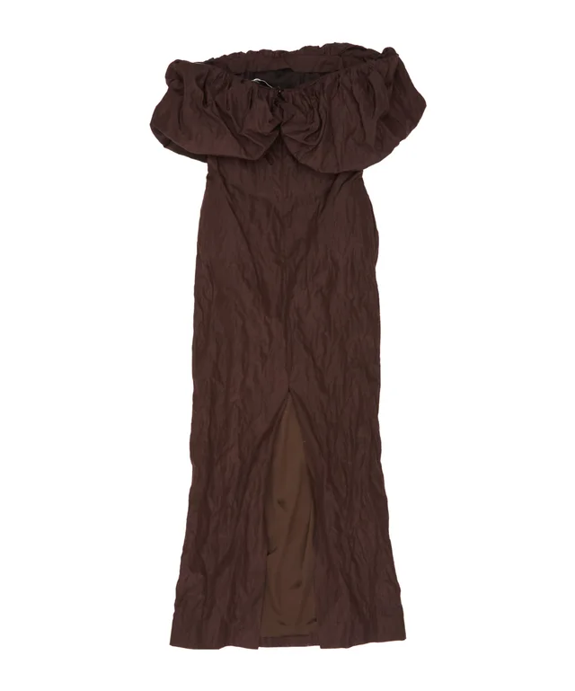 Magda Butrym Ruffled Strapless Dress, photo 2 of 2 from SENSER