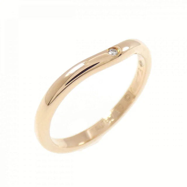 Cartier Ballerine 3P Au750 Diamond Ring Size 10 from LuxUness