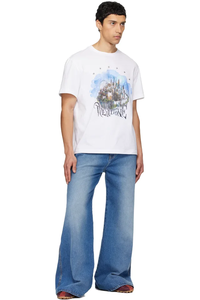 We11done White City Regular Fit T-shirt, photo 4 of 4 from SSENSE