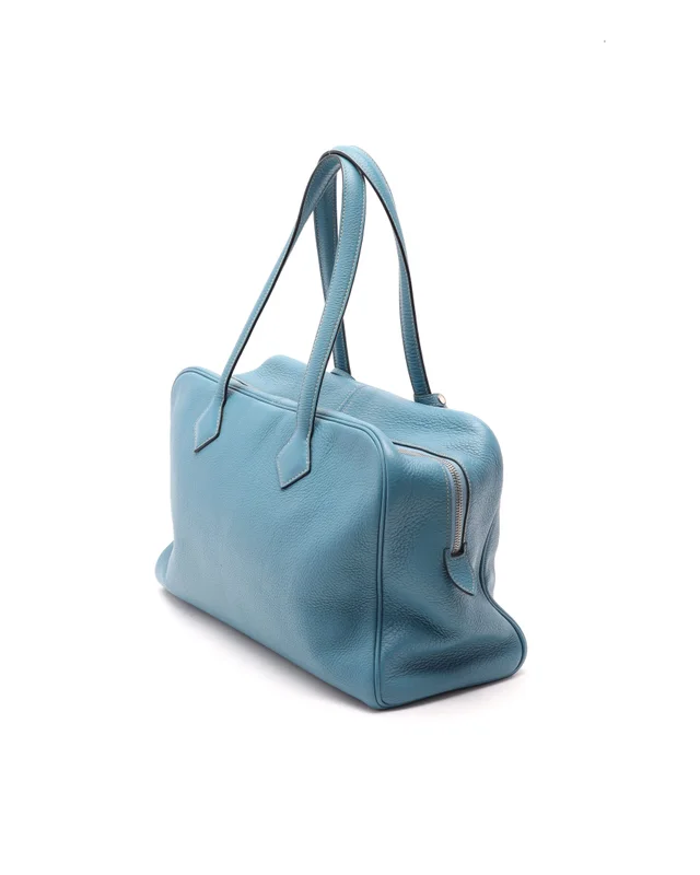 Hermès Clemence Victoria 35 Bag in Clemence leather from A Retro Tale, photo 3 of 10