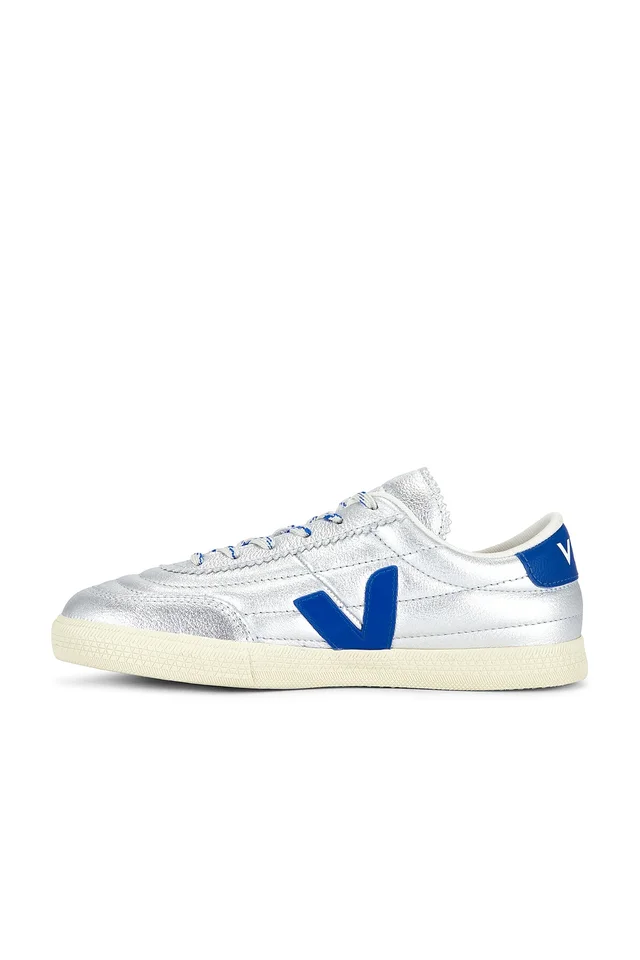 Veja Panenka Sneaker in Siver & Paros, photo 5 of 6 from REVOLVE (Canada)