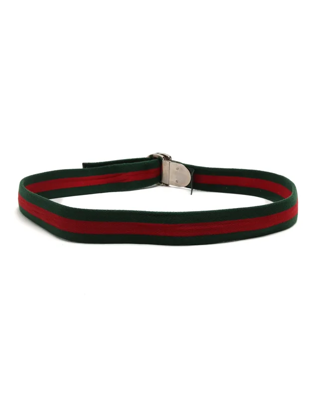 Gucci Web Sherry Line Belt, Size 100 in Canvas from A Retro Tale, photo 2 of 4