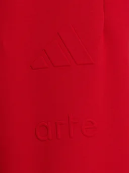 adidas Originals Wide-leg trousers with contrast details in 66% Cotton, 34% Polyester, photo 3 of 3 from LUISAVIAROMA