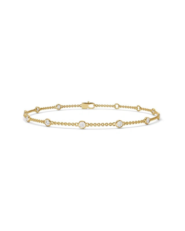 Lab Grown Diamonds 14K 0.50 ct. tw. Lab-Grown Diamond Bracelet, image 1 of 1 from Rue La La
