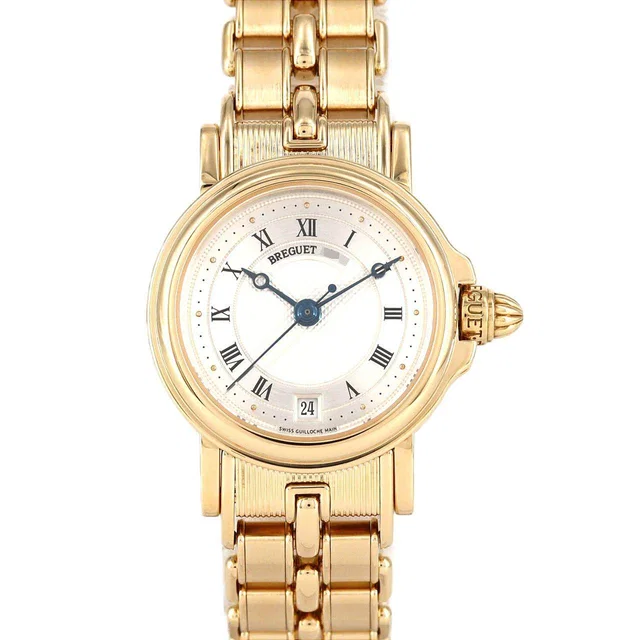 Breguet Marine Yellow Gold Automatic in Navy from LuxUness