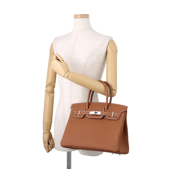 Hermès Birkin Gold Togo Leather Size 30 in Gold Togo leather from GALLERY RARE, photo 2 of 2