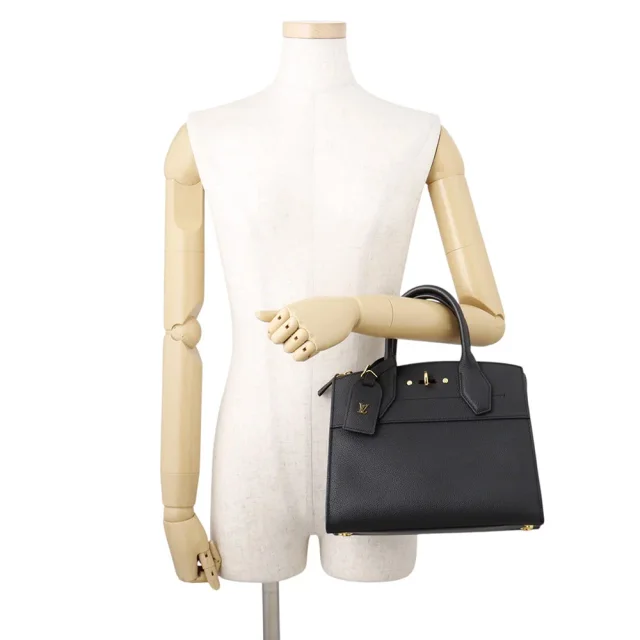 Louis Vuitton City Steamer NoirM55639 Calf Leather Size MINI in Calfskin from GALLERY RARE, photo 6 of 20