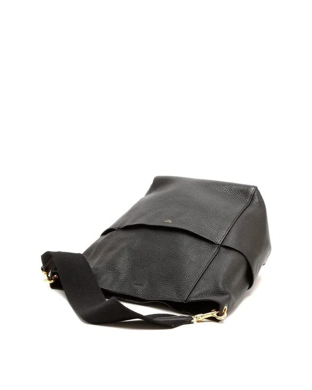 Celine Small Sangle Seau Bucket Bag in Caviar leather from A Retro Tale, photo 4 of 8